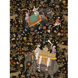 Paneelitapetti Mindthegap Hindustan Anthracite 1,56x3 m