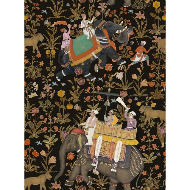 Paneelitapetti Mindthegap Hindustan Anthracite 1,56x3 m