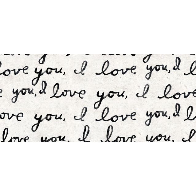 Paneelitapetti Mindthegap I love you I love you 1,56x3 m