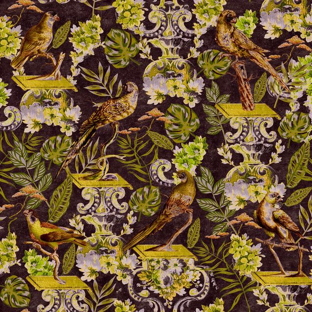 Paneelitapetti Mindthegap La voliere 1,56x3 m tumma