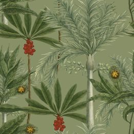 Paneelitapetti Mindthegap Madagascar 1,56x3 m vihreä