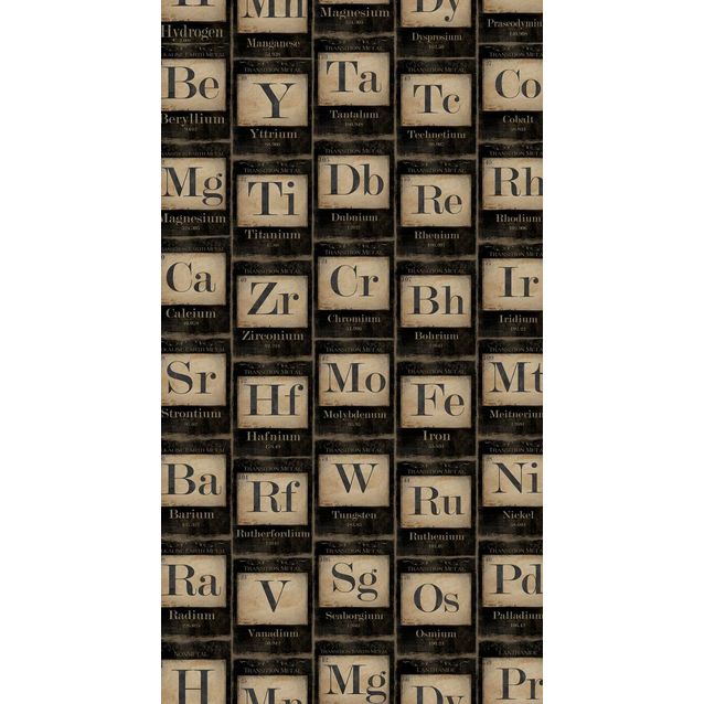 Paneelitapetti Mindthegap Periodic Table of Elements 1,56x3 m