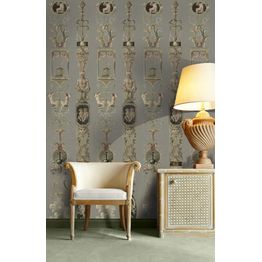 Paneelitapetti Mindthegap Pilasters Grey 1,56x3 m