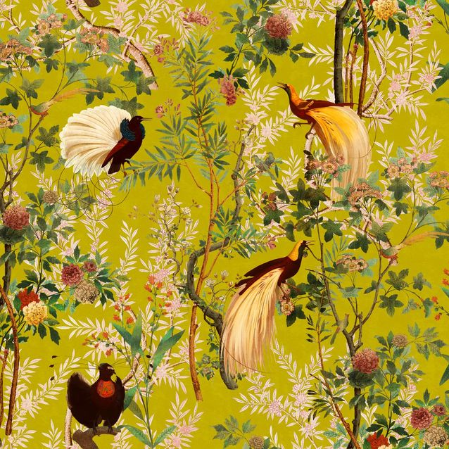 Paneelitapetti Mindthegap Royal Garden 1,56x3 m vihreä