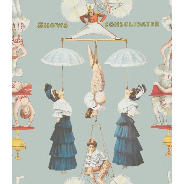 Paneelitapetti Mindthegap The Great Show Blue 1,56x3 m