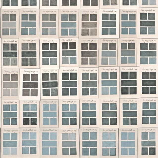 Paneelitapetti Mindthegap Traite des couleurs 1,56x3 m harmaa