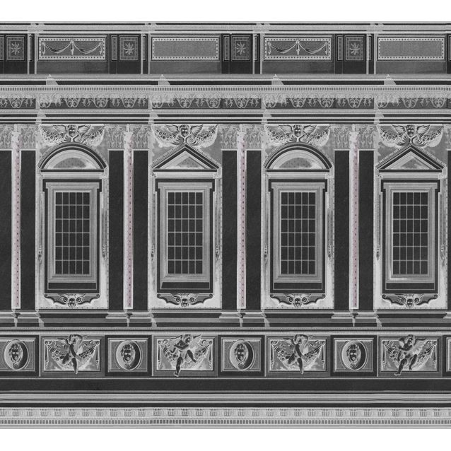 Paneelitapetti Mindthegap Vaticano Anthracite 1,56x3 m