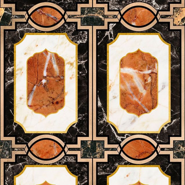 Paneelitapetti Mindthegap Waldorf 1,56x3 m ruskea