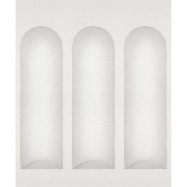 Paneelitapetti Sandberg Ljung non-woven mittatilaus harmaa