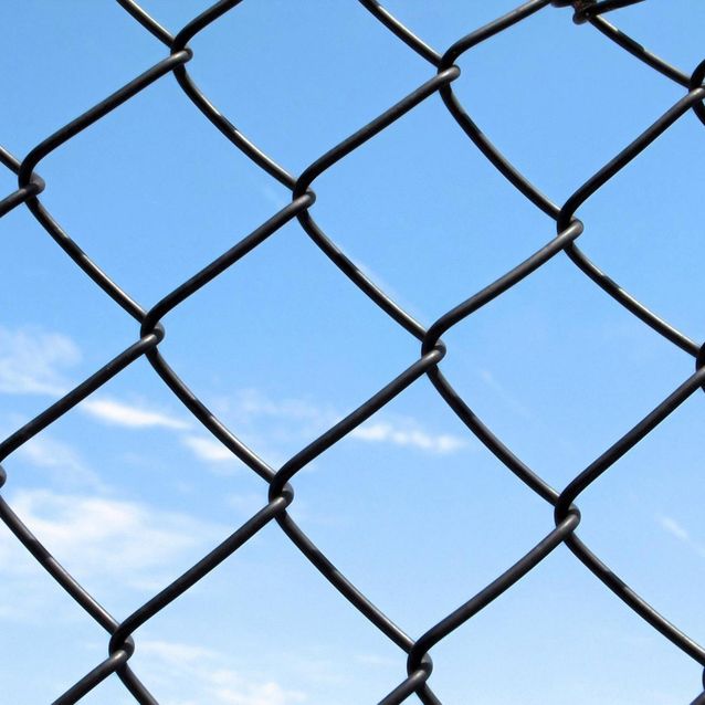 Panssariaitaverkko Zn+PVC korkeus 1,75 m (25 m)