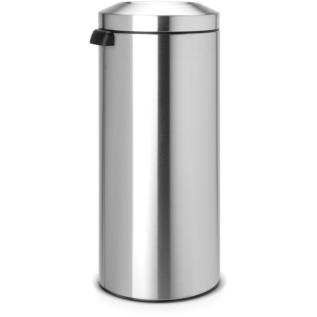 Paperiroska-astia Brabantia, 30L, palamaton, Matt Steel
