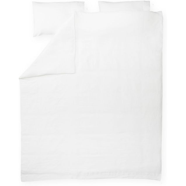 Parivuoteen pellavapussilakanasetti Finlayson Jesus 240x220 cm valkoinen