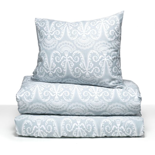 Parivuoteen pussilakanasetti Lennol Milja, 205x225cm, vaaleansininen