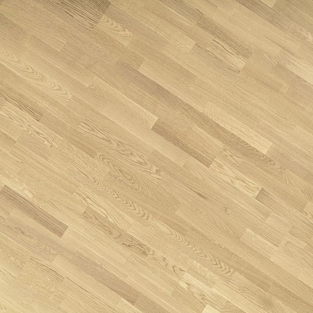 Parketti Kymppi-Lattiat Tammi Natur 3-säleinen vaalea 14x192x2200 mm