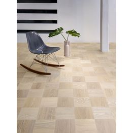 Parketti Tarkett Noble Tammi Brooklyn vaalea suuret ruudut harjattu öljyvahattu