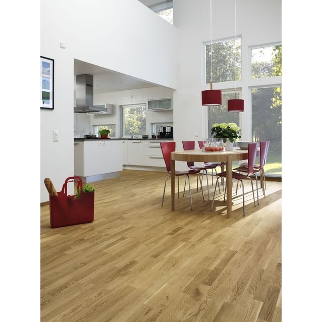 Parketti Tarkett Pure Tammi Nature TreS 3-sauva tammi luonnollinen 7869015