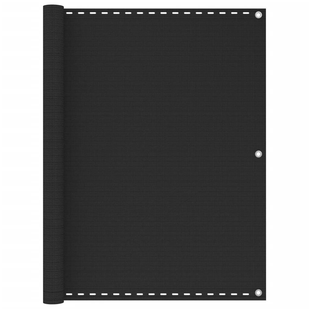 Parvekkeen suoja 120x300 cm HDPE antrasiitti