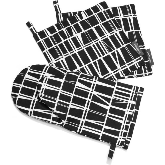 Patakinnas Coronna musta/valkoinen 15x30