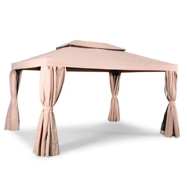 Paviljongin katto Luxor 3x4m beige