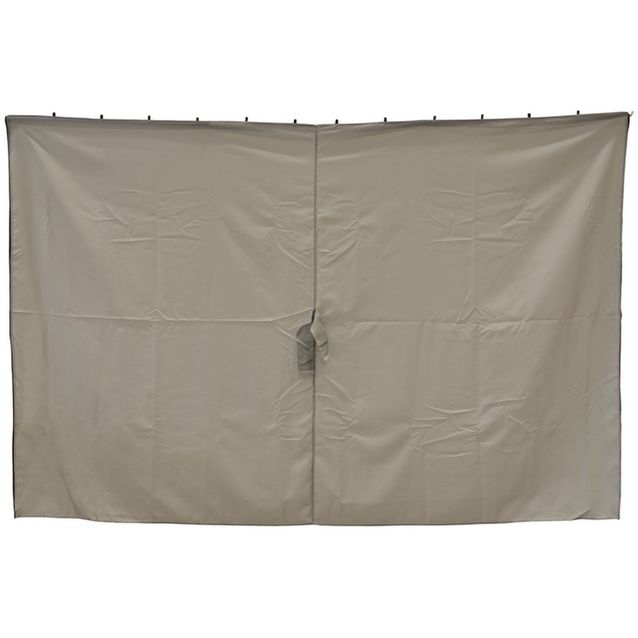 Paviljongin seinät Hillerstorp Luxor, 4kpl, 3x3m paviljonkiin, vaaleanharmaa/beige