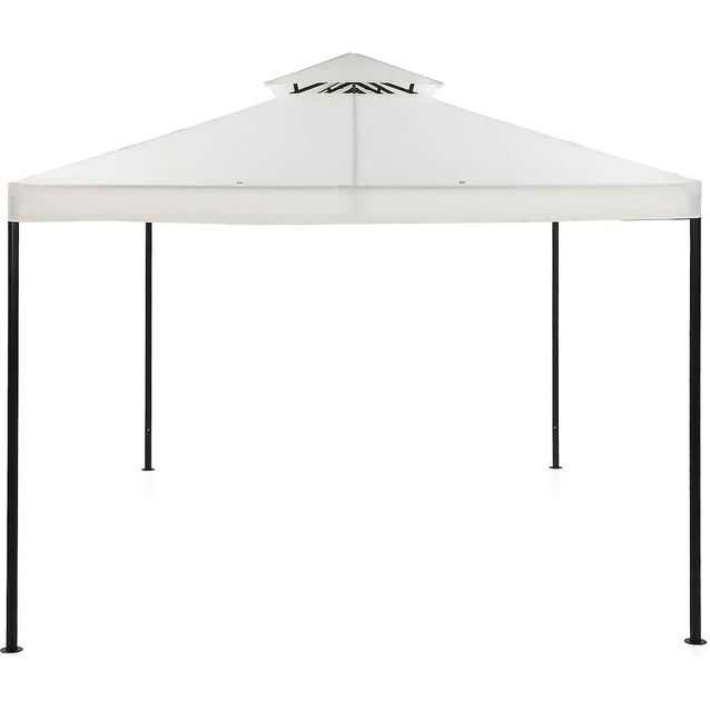 Paviljonki Bermuda 3x4 m luonnonvalkoinen