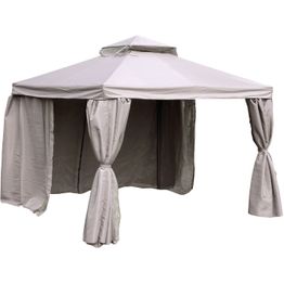 Paviljonki Home4you Legend, 2,91x3,91 m, beige