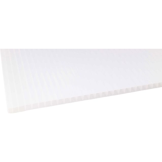 PC-kerroslevy Keraplast 10 mm opaali lev. 1050 mm määrämittainen