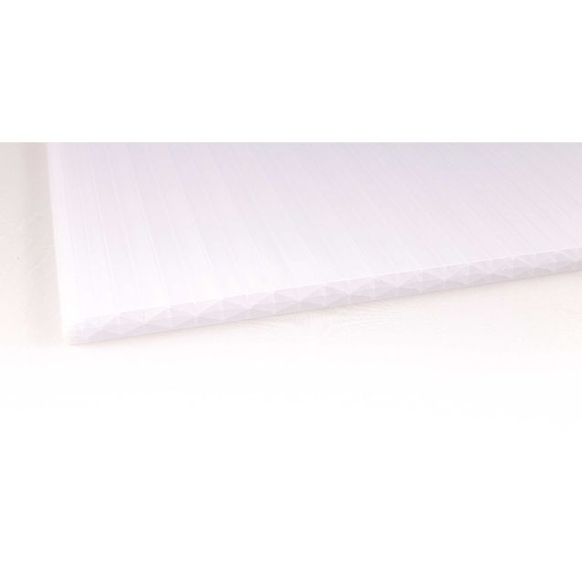 PC-kerroslevy Keraplast 16 mm opaali lev. 1050 mm määrämittainen