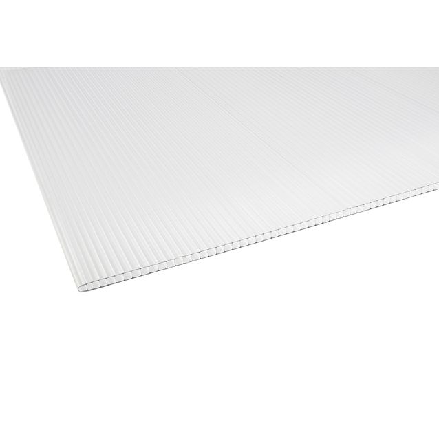 PC-kerroslevy Keraplast 6 mm 1050x3000 mm kirkas