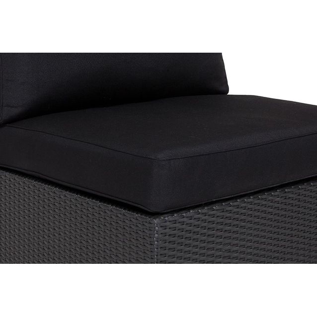 Pehmusteen päällinen Bahamas-keskimoduuliin musta