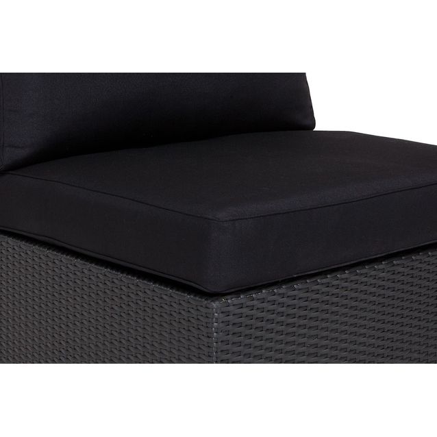 Pehmusteiden päälliset koko setti musta 001-9131