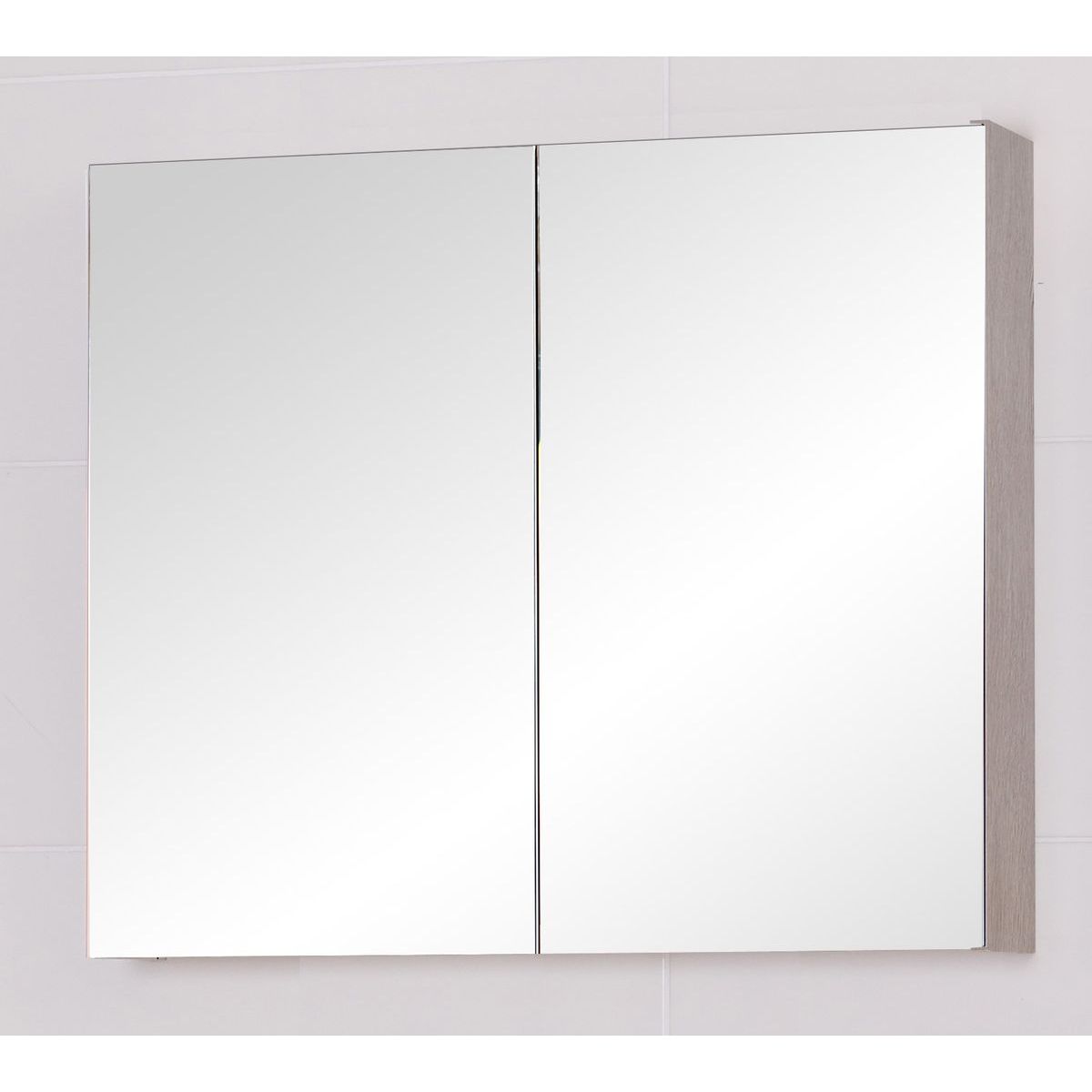 Peilikaappi Finnmirror 80 harmaa tammi