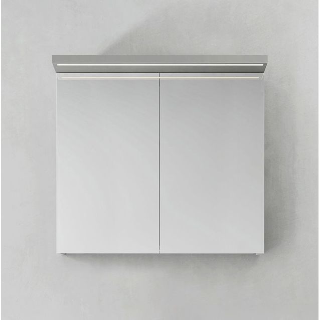 Peilikaappi Hafa Store LED-profiililla harmaa eri kokoja