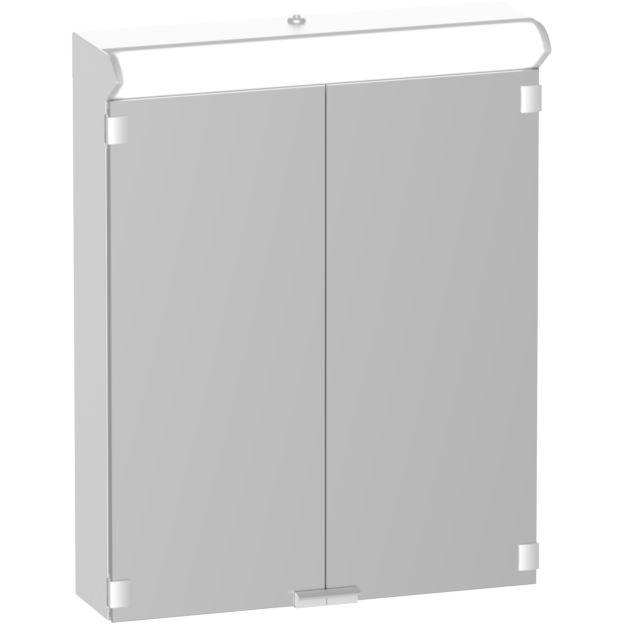 Peilikaappi LED-valaisimella Polaria Lumena 550 pistorasia vasen