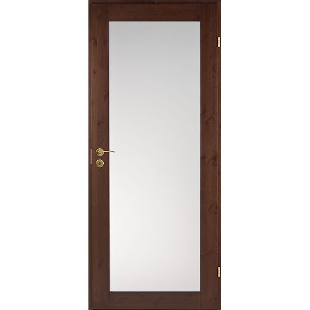 Mäntypeiliovi lasilla Swedoor Unique Rustic 332 mittatilausovi