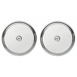 Peitekilpi Smedbo B218K kromi