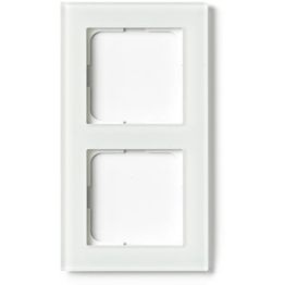 Peitelevy ELKO Plus Option huurrettu valkoinen lasi 2-osainen