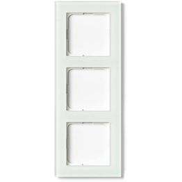 Peitelevy ELKO Plus Option huurrettu valkoinen lasi 3-osainen