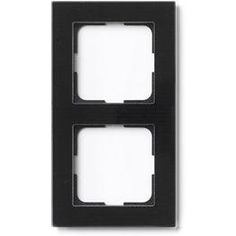 Peitelevy ELKO Plus Option lasi musta 2-osainen