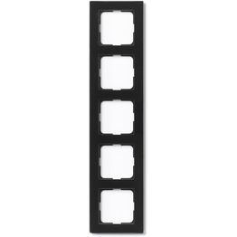 Peitelevy ELKO Plus Option lasi musta 5-osainen