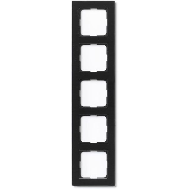 Peitelevy ELKO Plus Option lasi musta 5-osainen