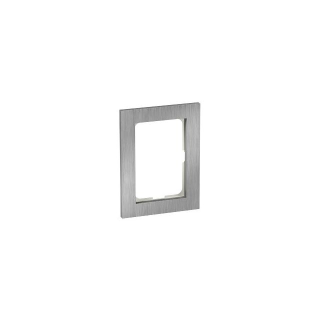 Peitelevy ELKO Plus Option teräs kaksiosaiselle pistorasialle vaaka