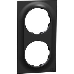 Peitelevy Schneider Electric ELKO One, 2-osainen, 2x pyöreä aukko