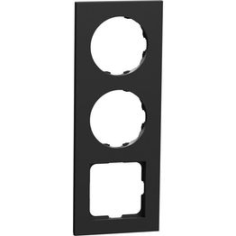 Peitelevy Schneider Electric ELKO One, 3-osainen, 2x pyöreä aukko + 1x 56x56-neliöaukko