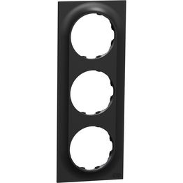 Peitelevy Schneider Electric ELKO One, 3-osainen, 3x pyöreä aukko