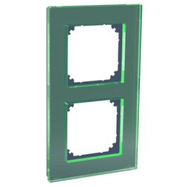 Peitelevy Schneider Electric ExxactSolid, 2-osainen, lasi