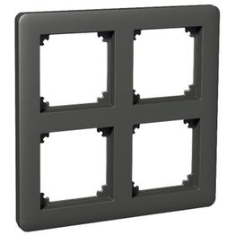 Peitelevy 2x2-matriisikehys Schneider Electric ExxactPrimo