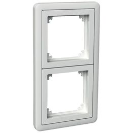 Peitelevy adapterilla 2-osainen valkoinen Exxact Combi