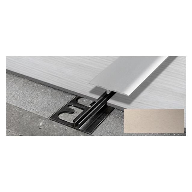 Peitelista ja pohjalista Progress Profiles LVT SOL 30P, 2,7m, 4-6mm, titaani