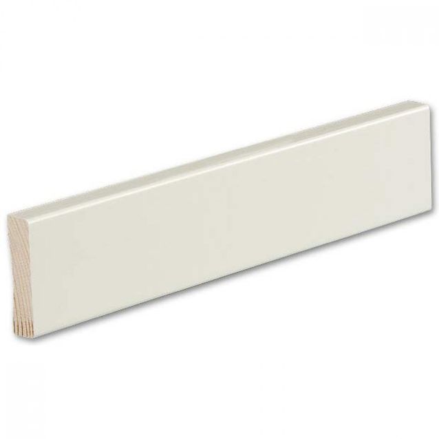 Peitelista Kiille 12x42x2200 mm valkoinen 10 kpl/pak